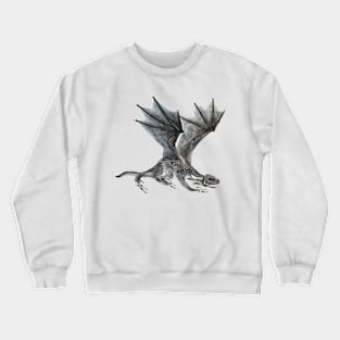 Silver Dragon Crewneck Sweatshirt